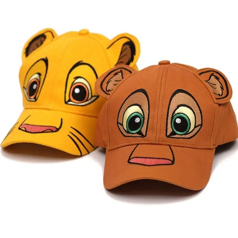 Новая креативная простая анимационная периферийная кепка Simba осенняя