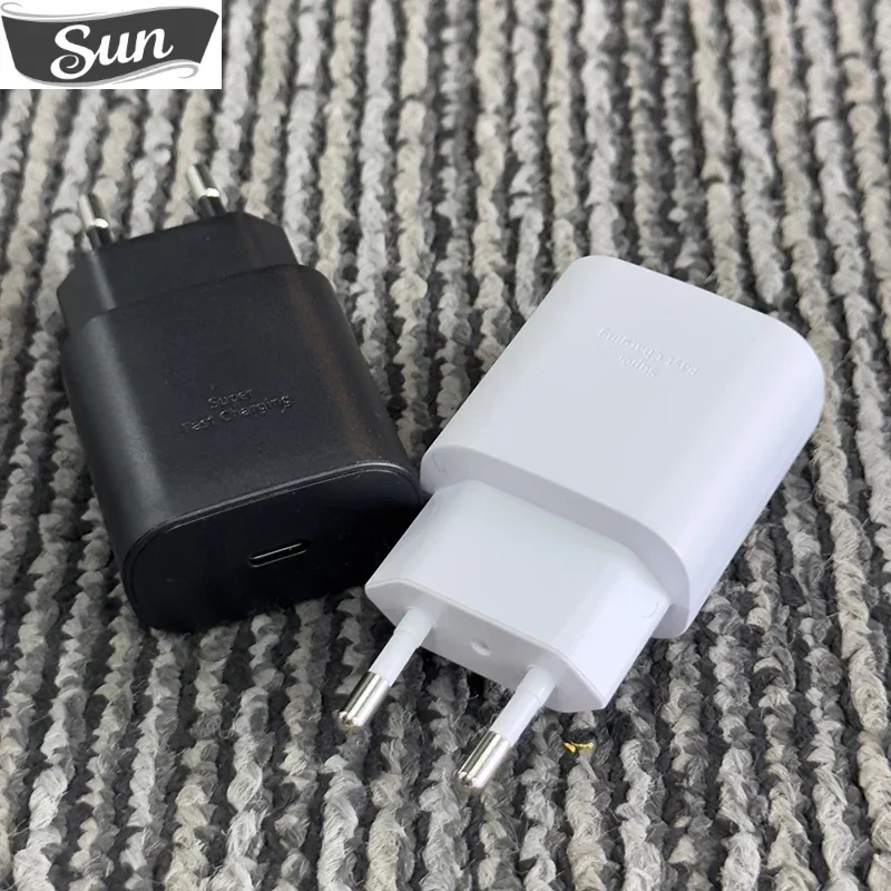 Зарядное устройство Samsung Usb C 25 Вт для Galaxy Z Fold Flip 6 5 4 3 A35 A55 A25 A15 A54 A34 A05s S24 Ultra S23 FE Кабель для быстрой зарядки