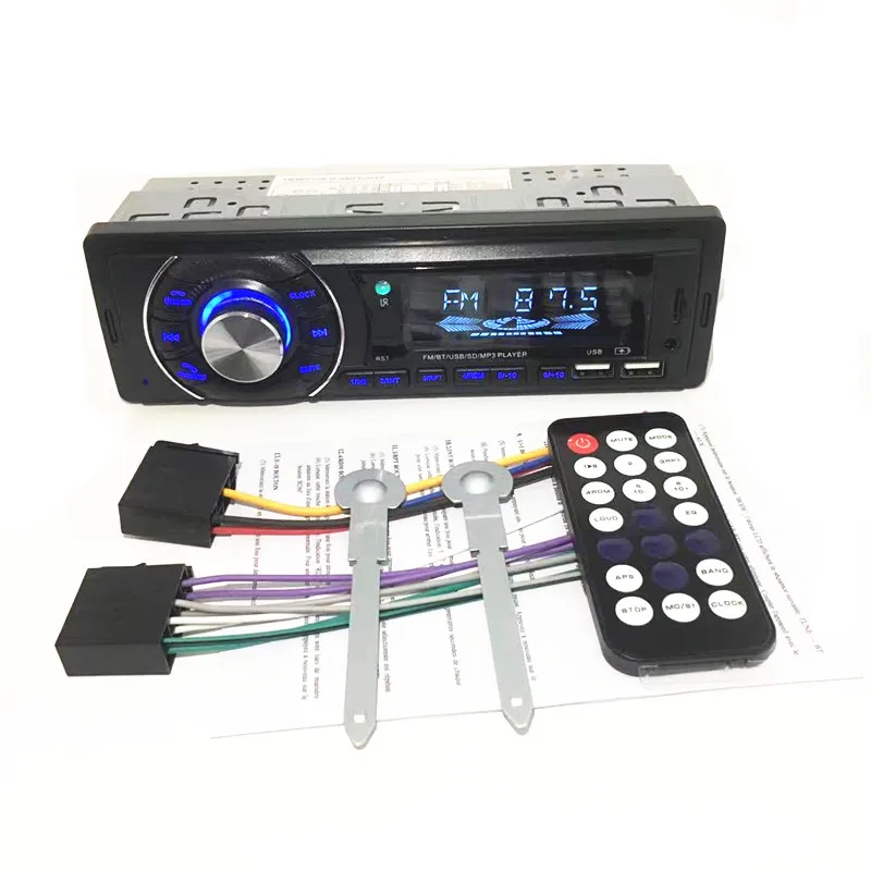 Автомагнитола 1DIN с Bluetooth mp3-плеером FM-приемником 12 В 60 Вт 4 шт. | Автомобили и