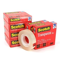 3m 600 single sided sticky transparent tape for print ink tracelessness testing adhesive tape for packing home office