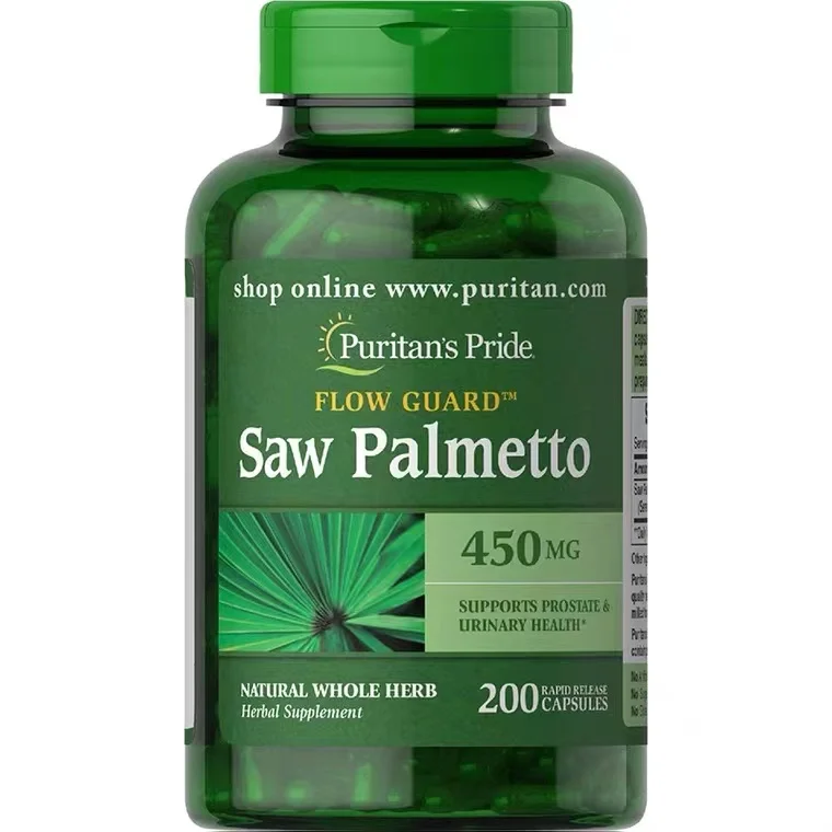

Saw Palmetto Supplement 450mg | Male Prostate Health, Women & Men Hair Loss, DHT Blocker | Urinary Function,200 Veggie Capsules