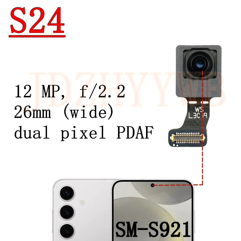 Передняя задняя камера для Samsung Galaxy S24 S921 Фронтальная селфи Широкая основная