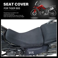 nylon fabric saddle seat cover for tiger 900 gt pro rally for tiger900 protecting cushion seat cover motorcycle accessories