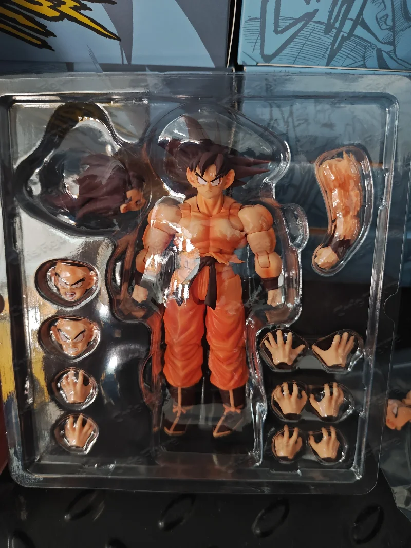 Новинка! Горячая распродажа! Супер-фигурка для коллекционирования Dragon Ball Kaiouken Son Goku в масштабе 112, модель аниме-персонажа, игрушка, подарок для ребенка. (art.: 3920d9b993307) - 3920d9b993307