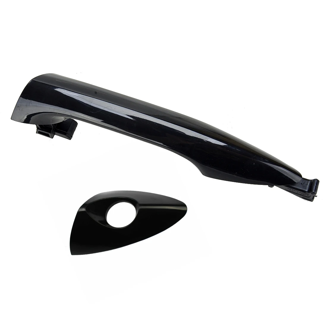 

Автомобильный внешний передний Флейт с крышкой с отверстием для ключей 826513X000 826623X000, подходит для Hyundai Elantra Coupe, черный пластик