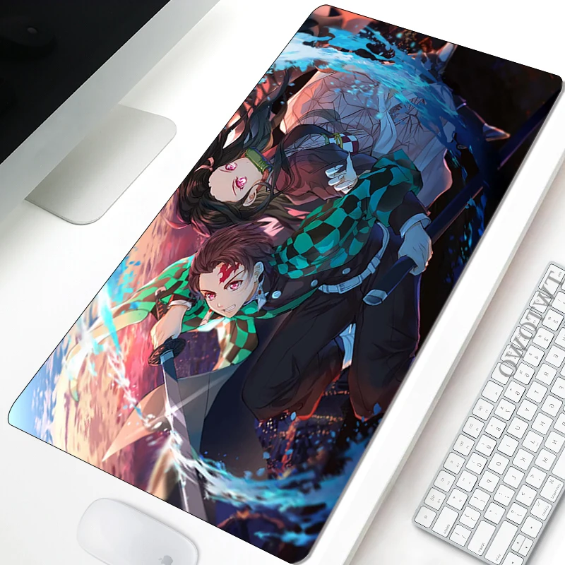 

Mouse Pad Gamer Home HD Large MousePads Desk Mats Demon Slayer Gamer Carpet Natural Rubber Soft Table Mat