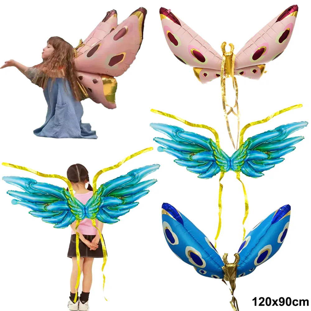 

Butterfly Foil Balloons Kids Butterfly Girl Fairy Wings Mylar Balloons Butterfly Fairy Balloon Wedding Birthday Party Decoration