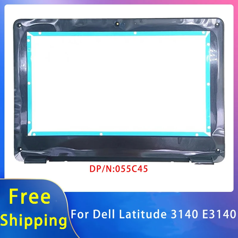

New For Dell Latitude 3140 E3140 ;Replacemen Laptop Accessories Front Bezel 055C45 Black B Cover