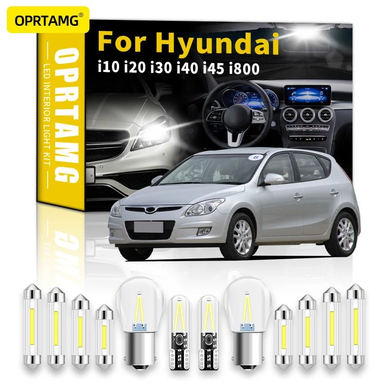 

Автомобильная светодиодная лампа для помещений OPRTAMG Canbus для Hyundai i10 i20 i30 i40 ix20 ix35 Tucson Santa Fe 2008 2009 2011 2012 2013 2014 2015-2022