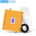Горячий ЖК-дисплей GSM 900 МГц 4G LTE 1800 МГц двухдиапазонный усилитель сигнала сотового телефона GSM 900 1800 2G 4G комплект ретранслятора сигнала.