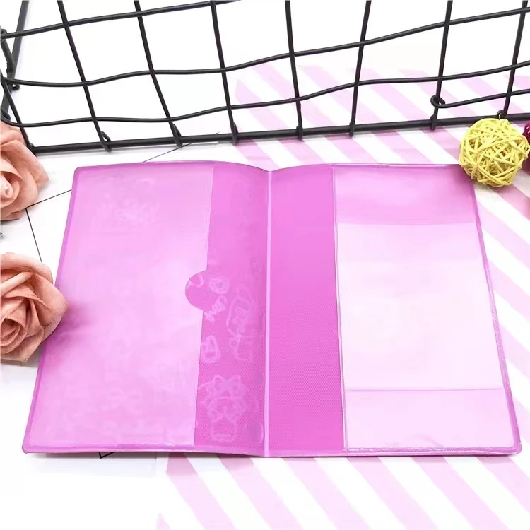 Kawaii аниме Кожаная Обложка для паспорта путешествий защитный чехол карт Mymelody Kt