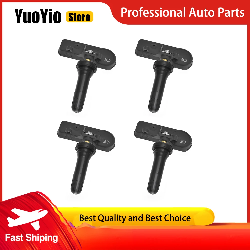 

YuoYio, 4 шт., новый датчик давления в шинах TPMS 68241067AB для CHRYSLER 300 2016-2020 и более