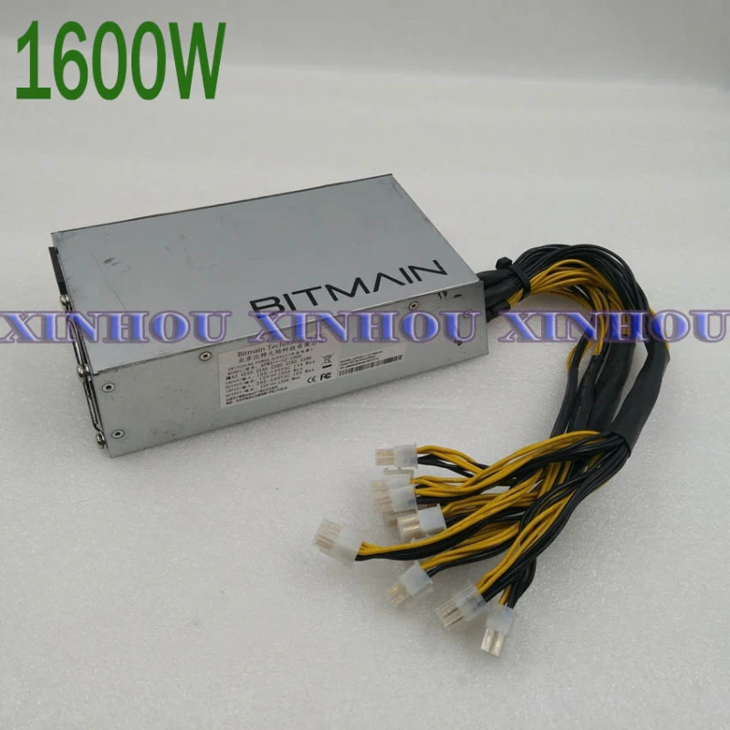 

Used Bitmain APW3++ 1600W Power Supply BTC LTC ETH miner PSU Suitable for ASIC miner Mini-DOGE KD-BOX HS-BOX LB-BOX CK-BOX S9 L3