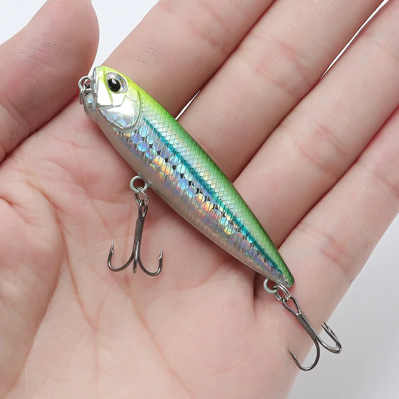 

65mm 5.5g Fishing Lure Wobbler Pencil Hard Bait Floating Bass Artificial Bait Fish Japan Trolling Pesca Rockfishing Jerkbait