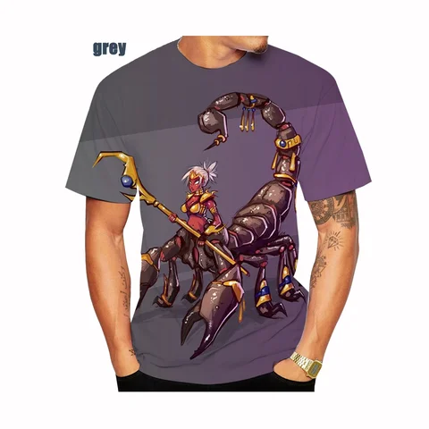 3D футболка Скорпион полиэстер