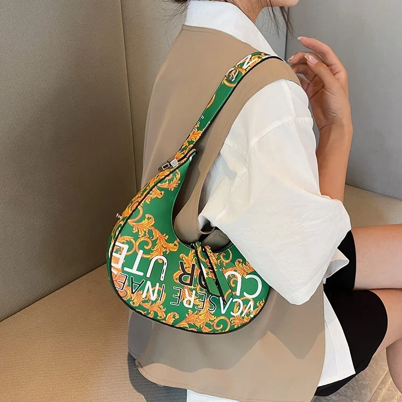 

Fashion Luxury Design PU Leather Shoulder Hobo Bag Women Clutch Handbag Purse Female Solid Color Underarm Bag Small Shopper Tote