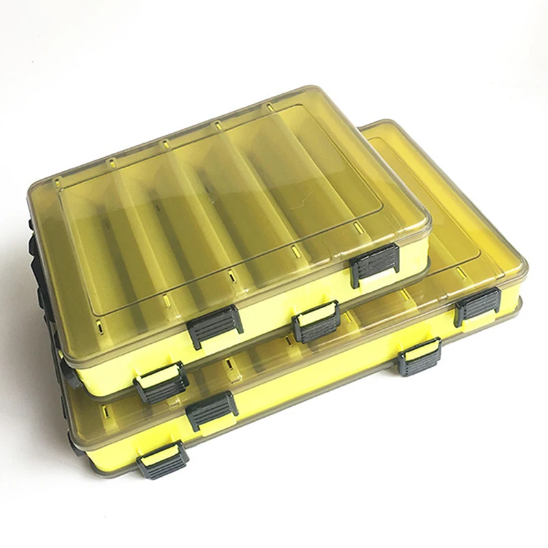 

Ящик для рыболовных снастей большой емкости двухслойный ящик для наживки портативный ящик для хранения рыболовных снастей высокого качества Новинка 2022