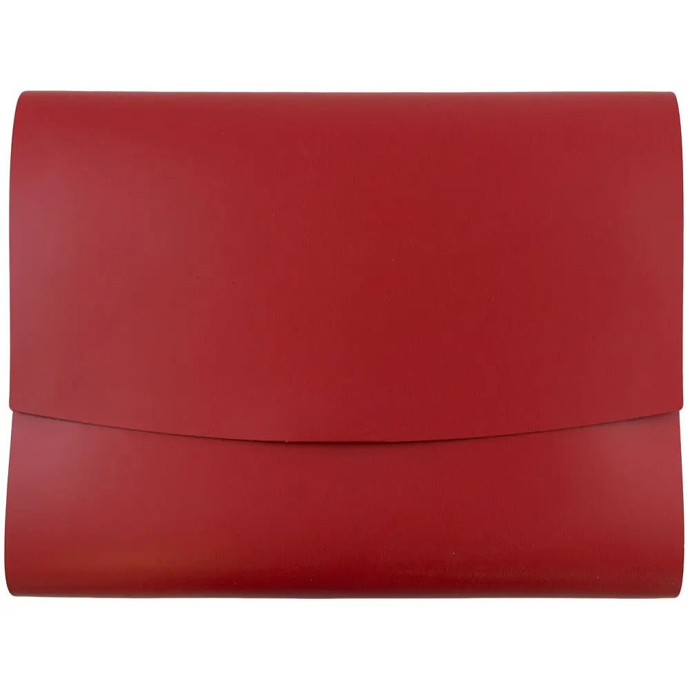 

Italian Leather Snap Portfolios, 12/Pack, 10.5x13x.75, Red