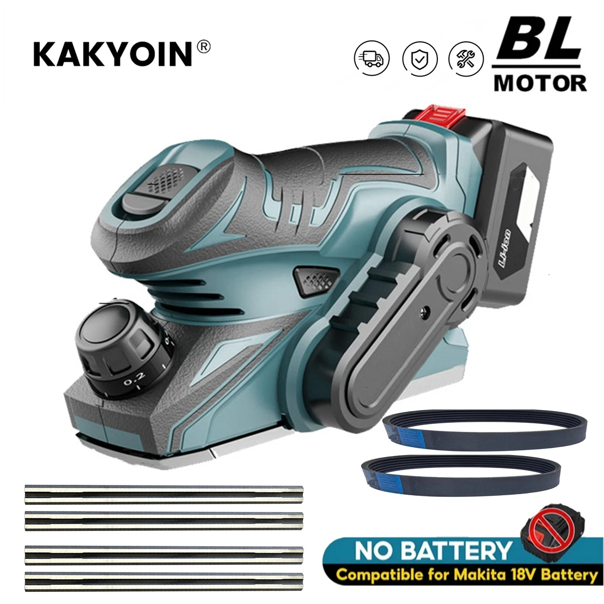 Электрический строгальный станок Kakyoin для Makita 18 В