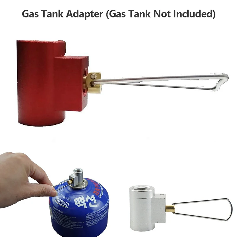 

Outdoor Camping Gas Supplement Adapter Valve Gas Cartridge Tank Connector