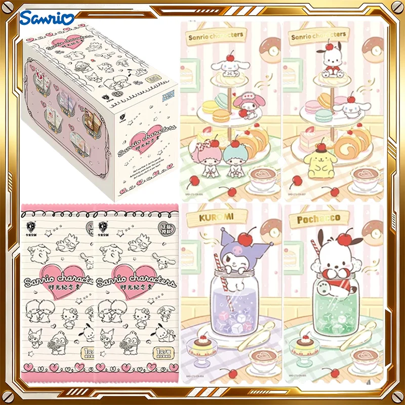 Фото Коллекционные карточки KABAO Sanrio Card Time Memorial Ticket Vol.1, набор из 1 юаня, загадочная коробка, оригинальные коллекционные карточки, игрушки, подарки на праздники и дни рождения №1