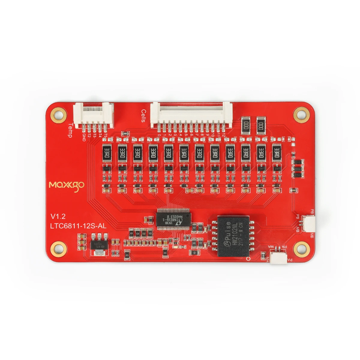 MAXKGO Smart BMS Slave Board LTC6811 12S Система управления литий-ионной батареей
