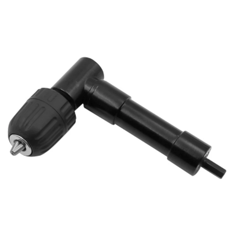 

90 Degree Right Angle Electric Drill Keyless Three-Jaw Chuck Corner Impact Drill Adapter Right Angle Bend