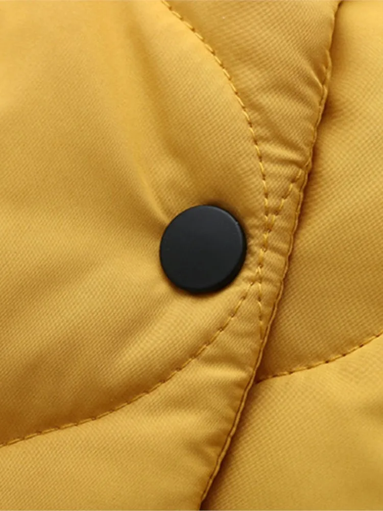 Модные зимние пальто для женщин однобортные повседневные парки с воротником-стойкой женская теплая куртка для женщин 2020 Новинка от AliExpress RU&CIS NEW