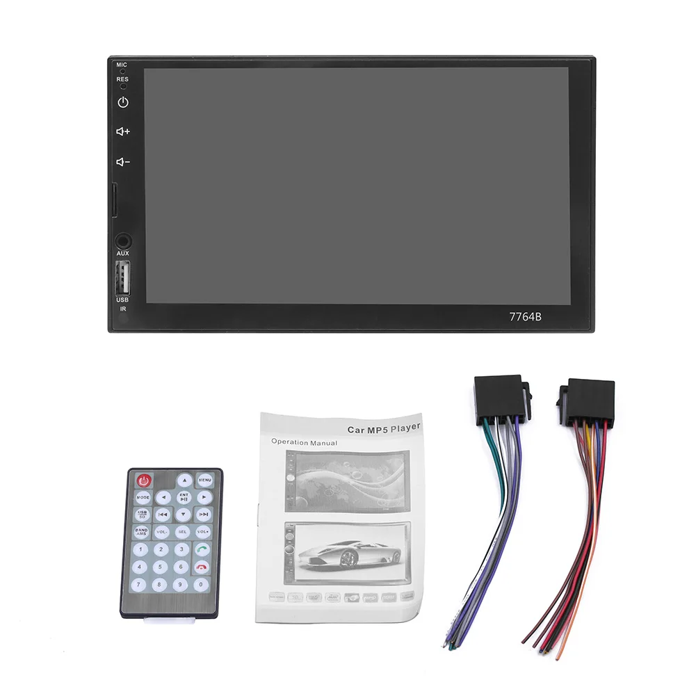 Автомагнитола 2 Din мультимедийный MP5-плеер с 7 &quotсенсорным экраном поддержкой