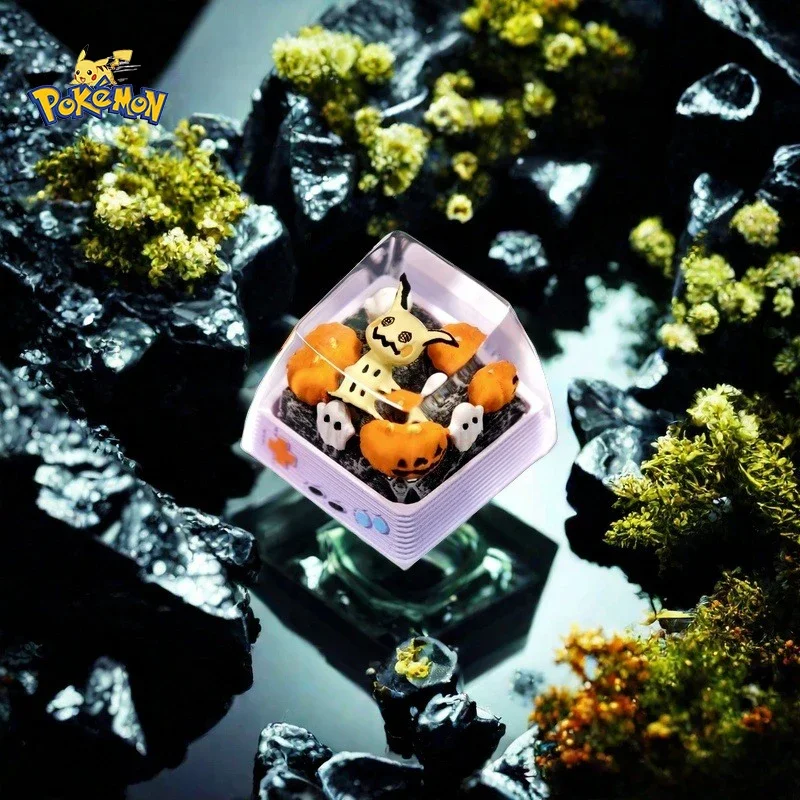 Колпачок для клавиш из смолы с изображением покемона персонаж аниме Dragonair-Dark 3D