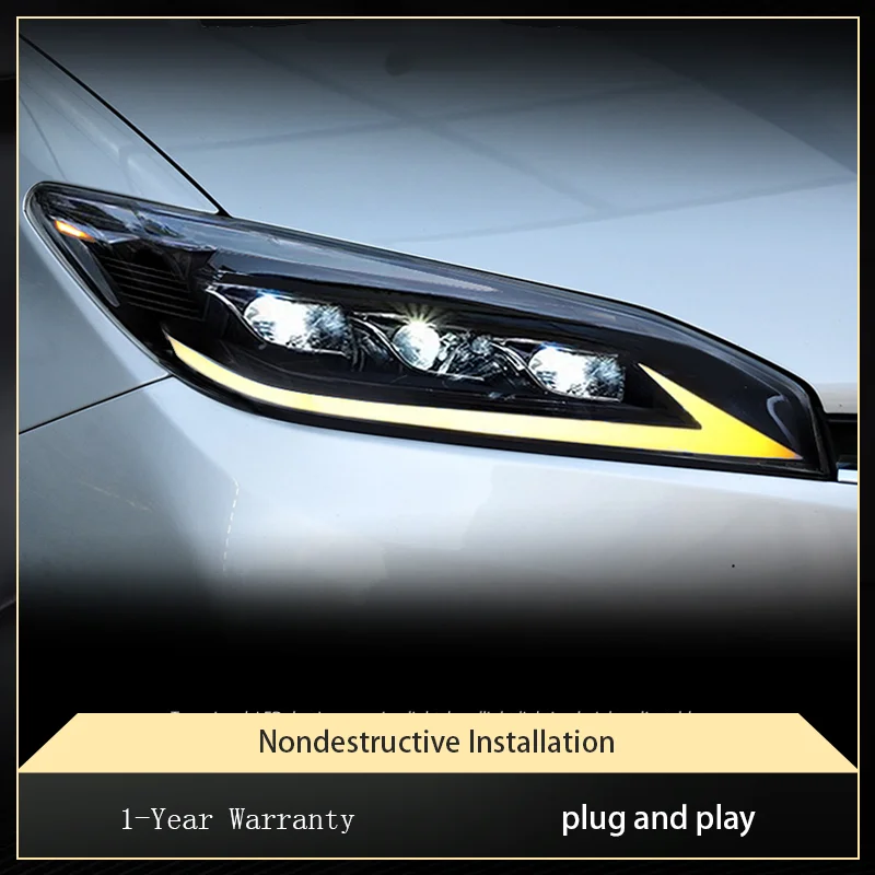 Автомобильные лампы для Toyota 2009-2015 желаемое переднее освещение сигнал поворота DRL