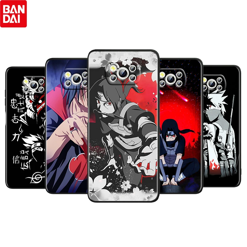 

Naruto Itachi uchiha For Xiaomi Poco X3 NFC F3 GT M4 M3 M2 F2 X2 Pro Silicone Soft TPU Black Phone Case Funda Coque Capa Cover
