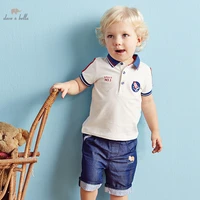 db2221286 dave bella baby boy summer infant baby fashion t shirt toddler top children high quality tees printed clothes