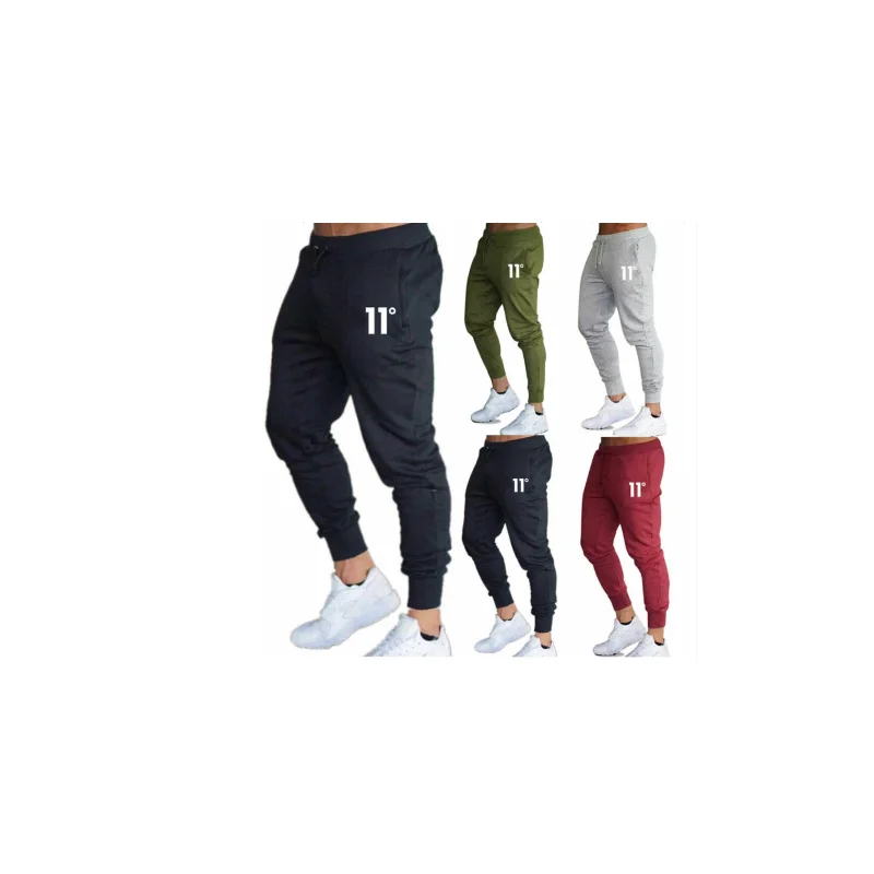 

Joggingbroek Plus Size Mannen Joggers Trainingsbroek Elastische Taille Sport Casual Broek Baggy Fitness Gym Kleding Zwart Grijs