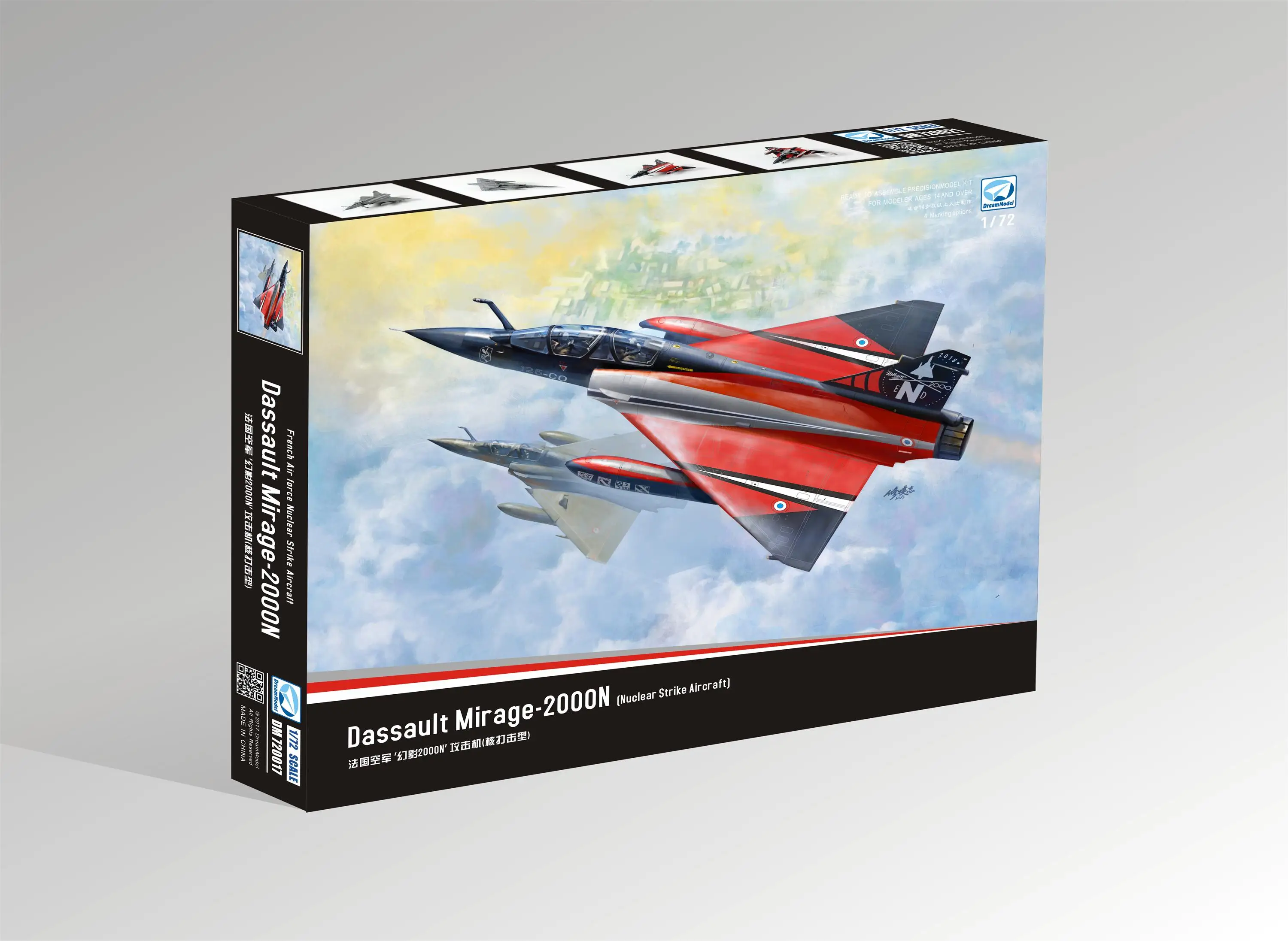 

DREAM MODEL DM720021 1/72 Force Nuclear Strike Aircraft Dassault Mirage-2000N