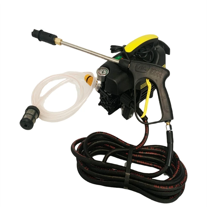 High Pressure 1800W Car Wash 220V Car Wash Machine Portable Car washer With Pressure Switch see the description video