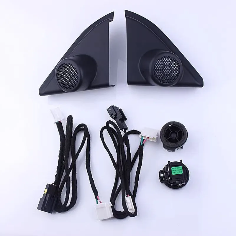 

Автомобильный гудок крышка твитер панель Колонка для Toyota Corolla Levin 2014-2017 автомобильные аксессуары твитер жгут проводов