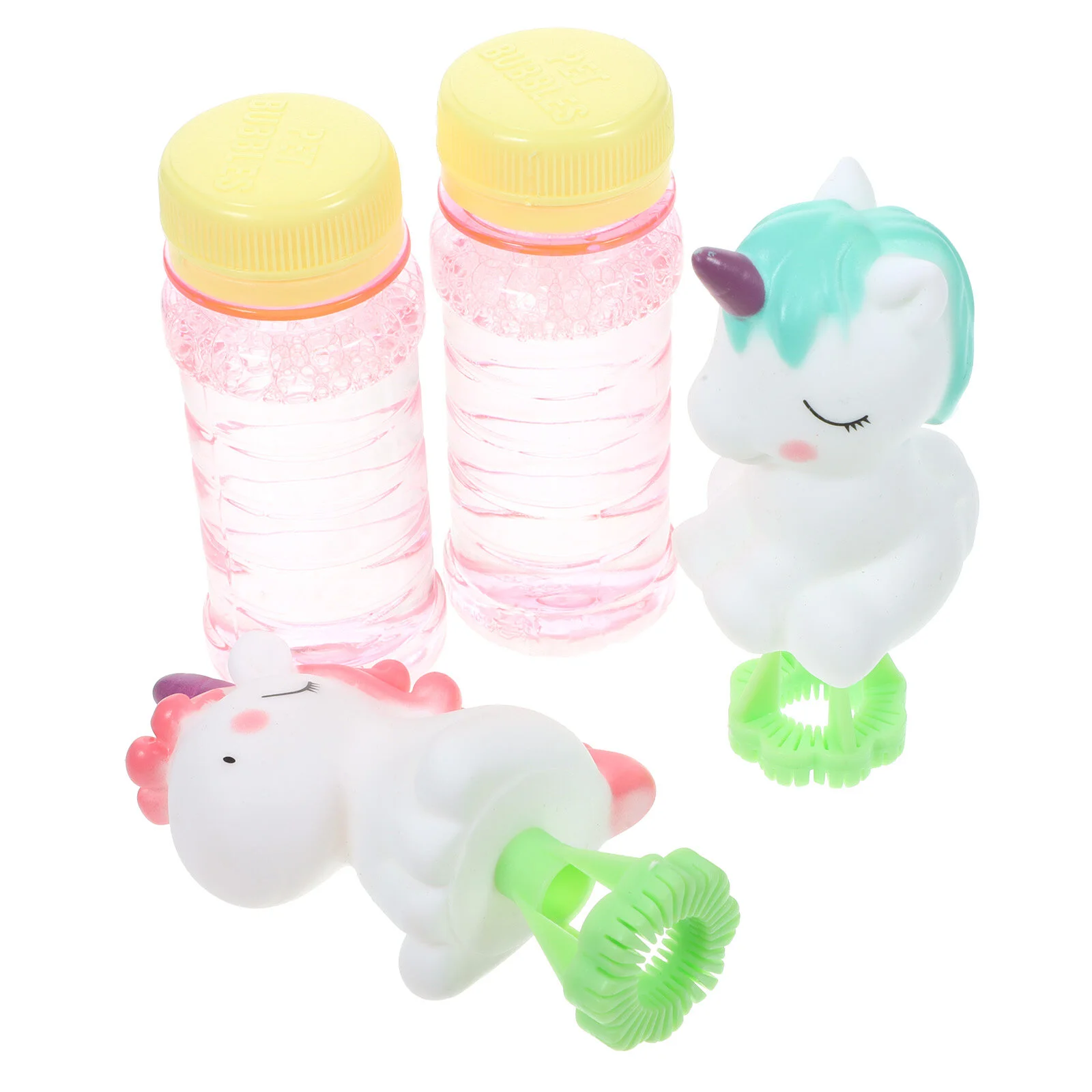 

Blowing Bubble Wand Bubbles Party Favors Kids Unicorn Design Wands Maker Sticks