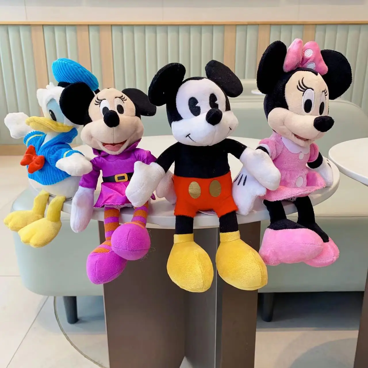 

Disney Anime Mickey Mouse Minnie Mouse "Don"Donald Fauntleroy Duck Peluche Toys Anime Figure Stuffed Animals Children Gifts