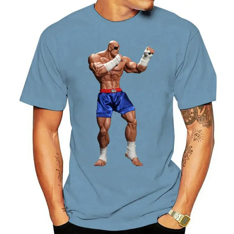 

Men tshirt Sagat Unisex T Shirt women T-Shirt tees top