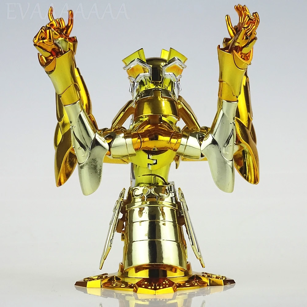 Фото Модель CS Saint Seiya Myth Cloth EX Gemini Saga Kanon Totem/Object с металлической броней Knights of the Zodiac Фигурка Игрушечная модель №4