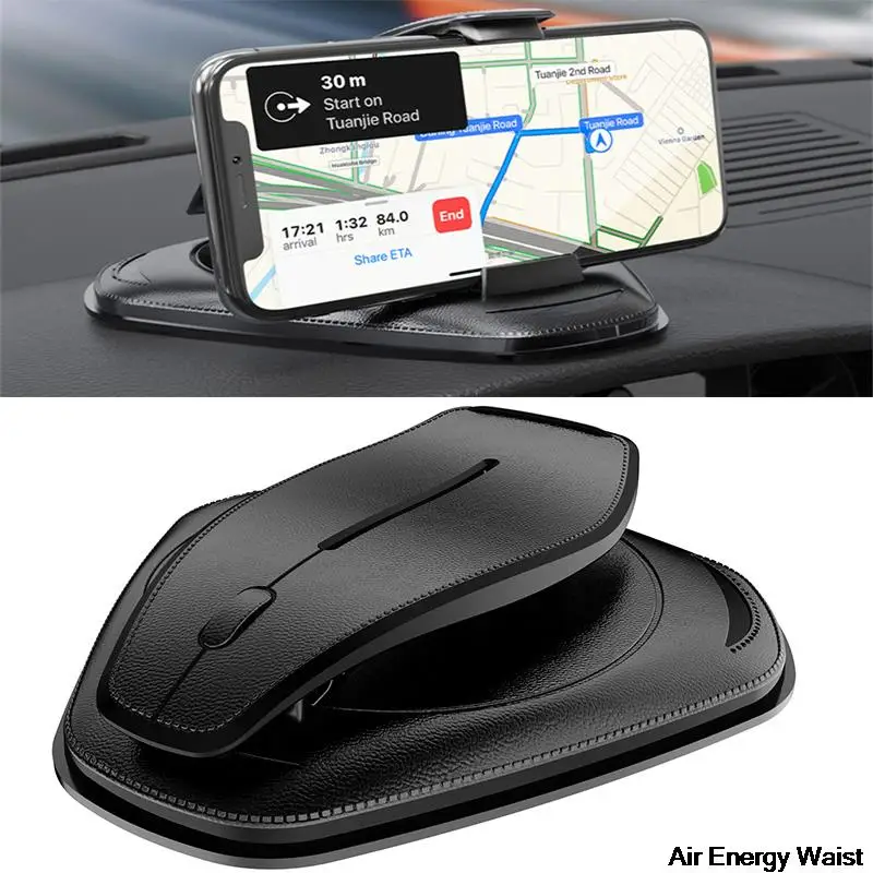 

Center Console Car Phone Holder Multifunctional Universal Navigation Fixing Bracket Silicone Suction Cup Mobile Phone Holder
