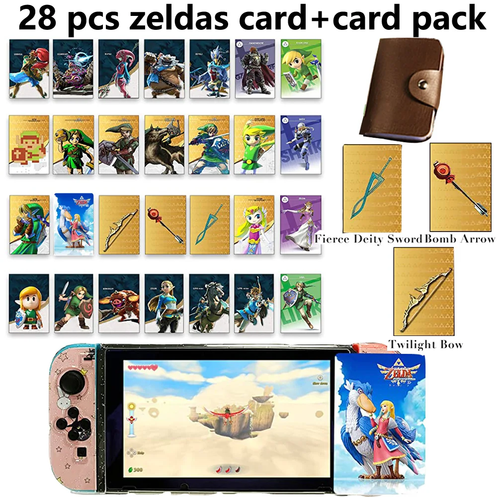 Rfid-метка nfc-карта ns переключатель 28 шт. zeldaes amiibo Блокировка дыхания дикой природы