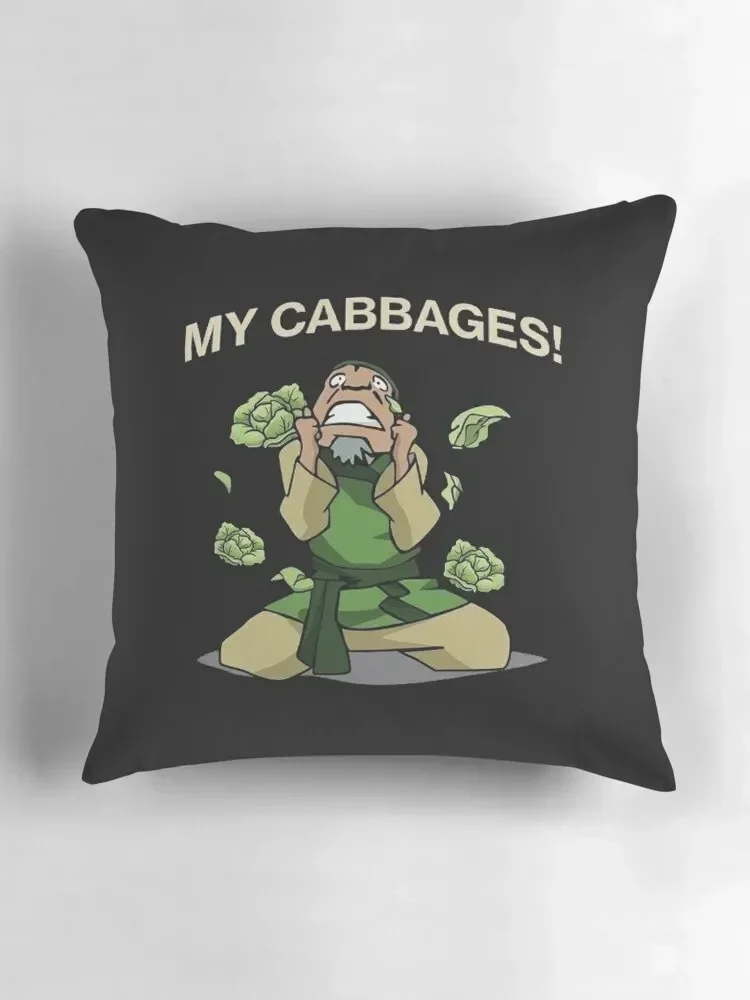 Завоображивающая подушка с изображением капусты и парень рождественские