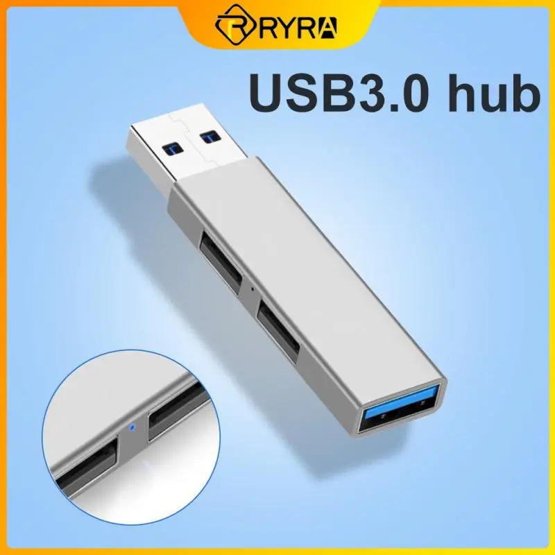

RYRA Multi Usb 3 Port Extension Hub Usb Splitter 3.0 And 2.0 Fast Speed Adapter For Macbook Laptop Pc Computer Accessories