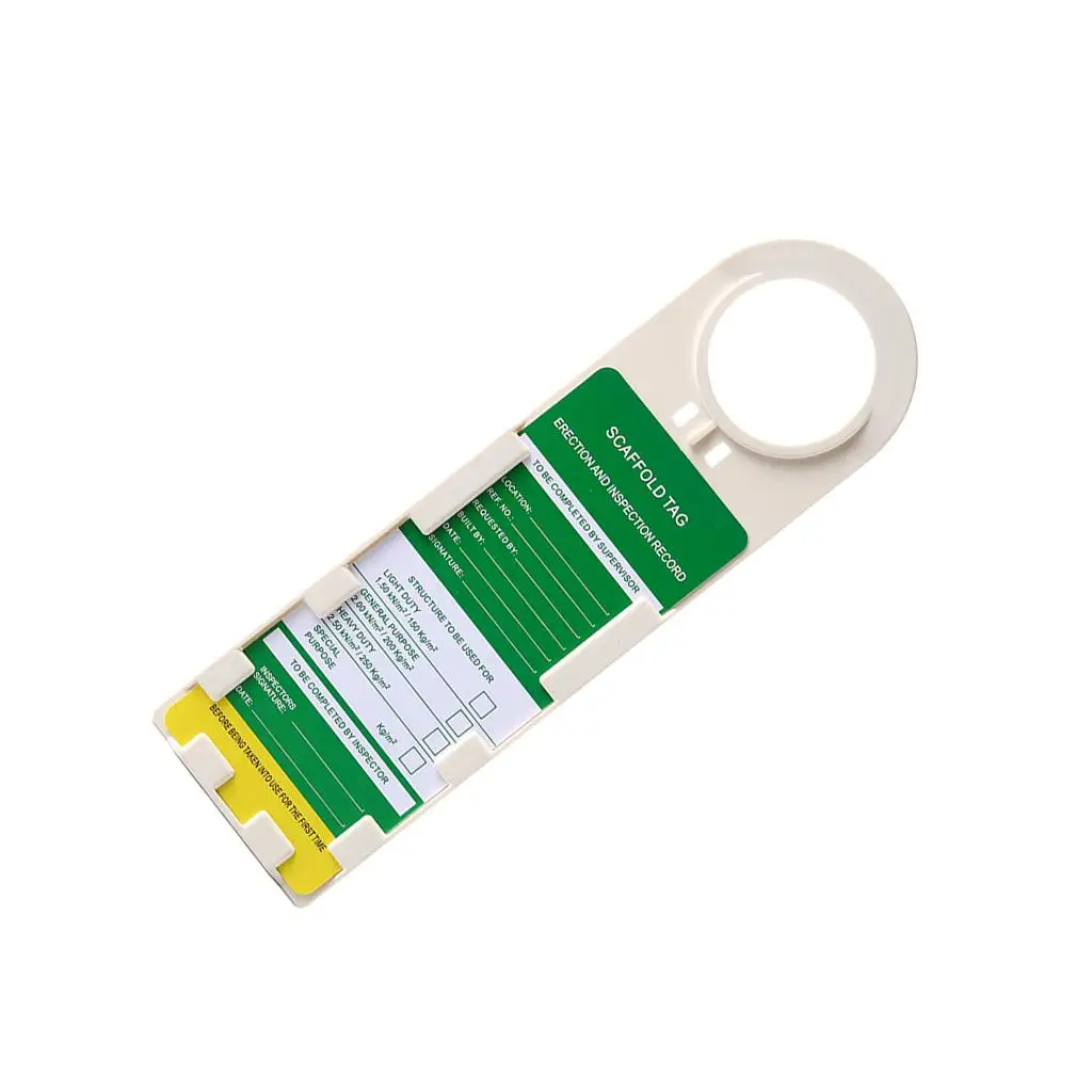 

Safety Accident Prevention Label Plastic Scaffolding for Scaffold Use And