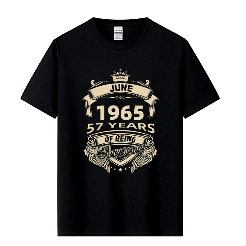 

Born In 1965 57 Years Of Being Awesome T Shirt January February April May June July August September October November December