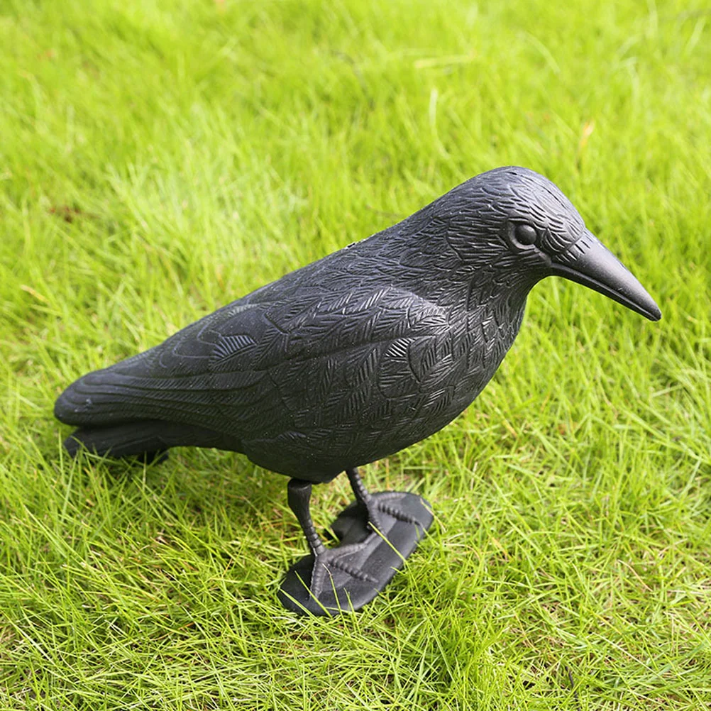 

1 Crow crafts desktop ornaments simulation crow decoration