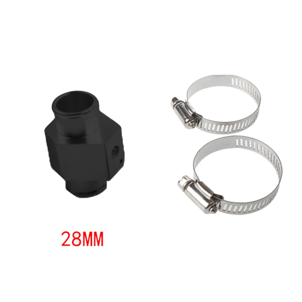 

Car Water Temp Joint Pipe 28/36/38mm Adapter Aluminum Alloy Black/Blue