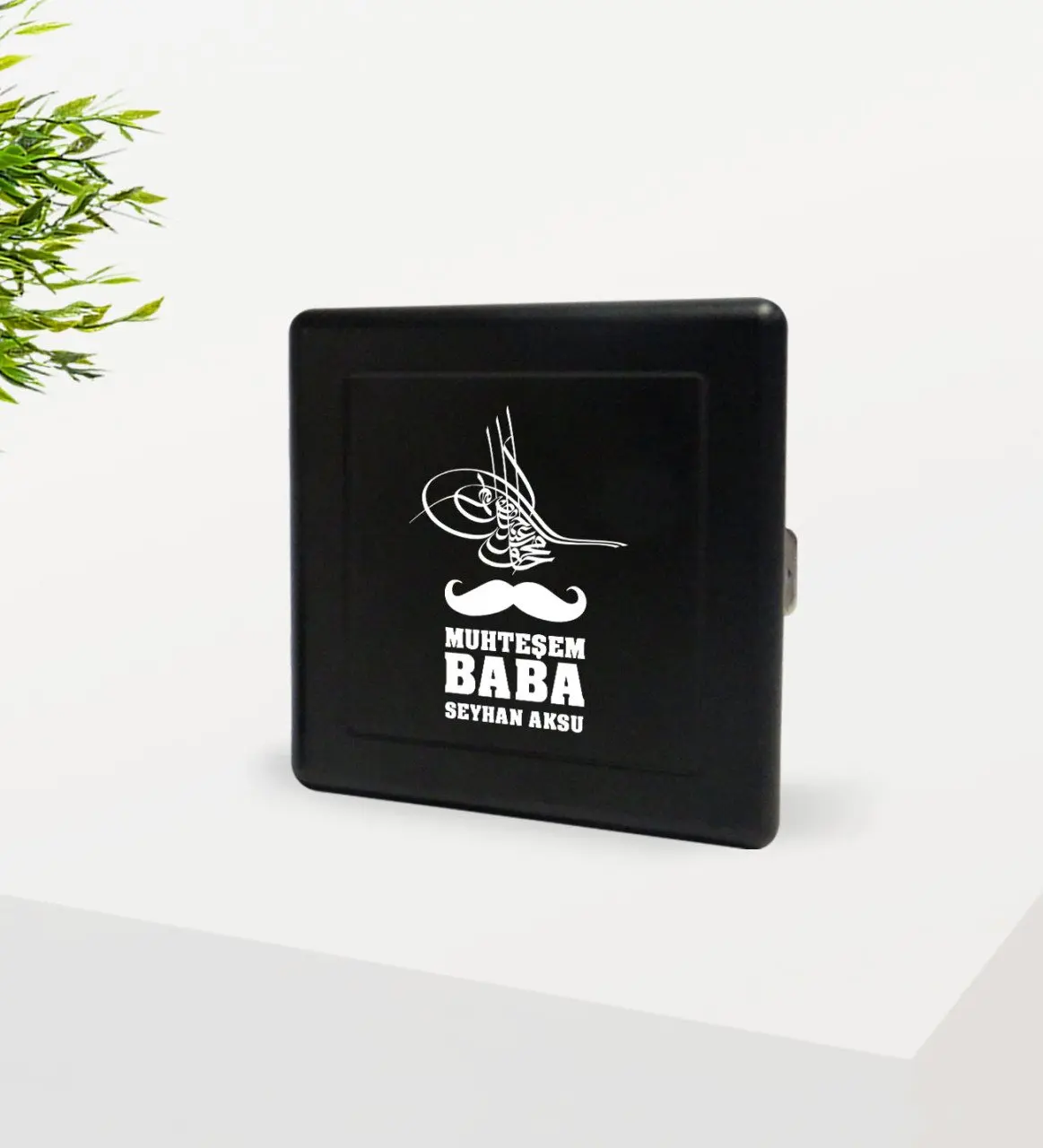 

Персонализированный великолепный дизайн папы, черная металлическая сигарета, Табаки 1